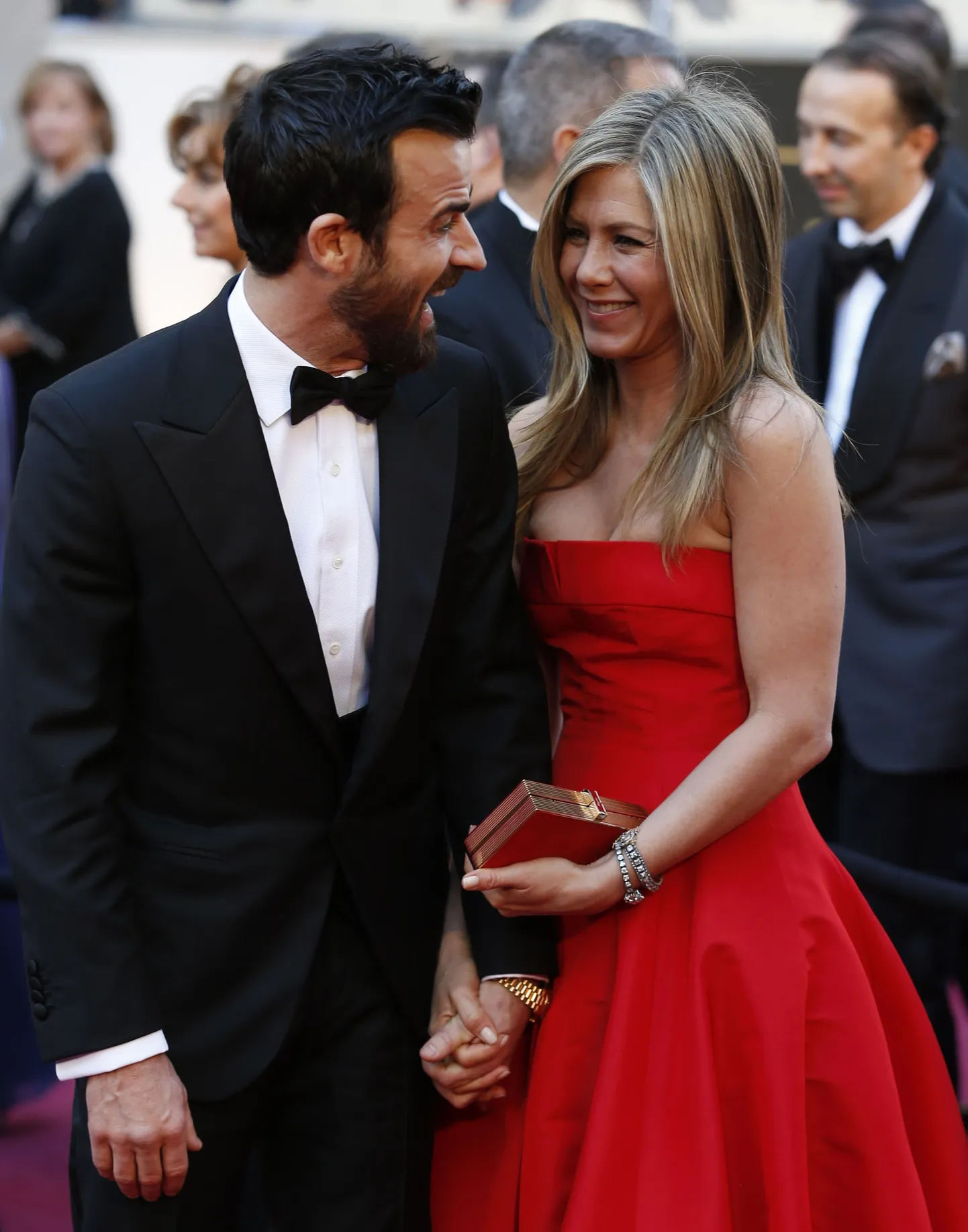 Justin Theroux ja Jennifer Aniston.