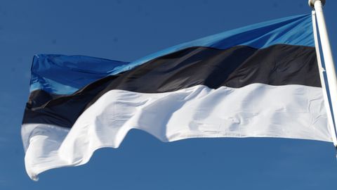 День победы: в Эстонии подняты государственные флаги