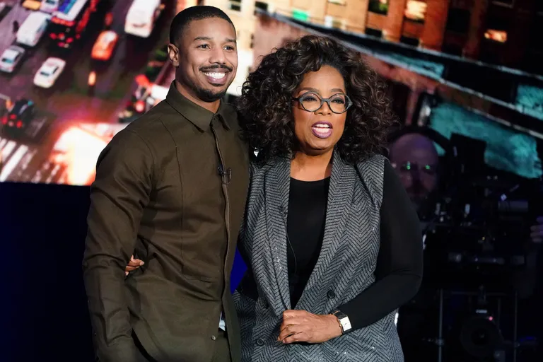 Näitleja Michael B. Jordan Oprah Winfrey jutusaates, 5.02.2019.
