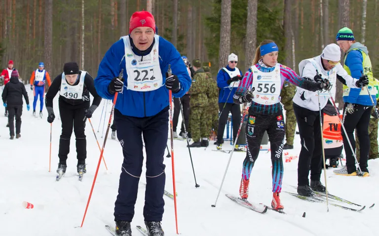 Jaanus Purga on olnud sagedane osaleja Alutaguse suusamaratonidel.