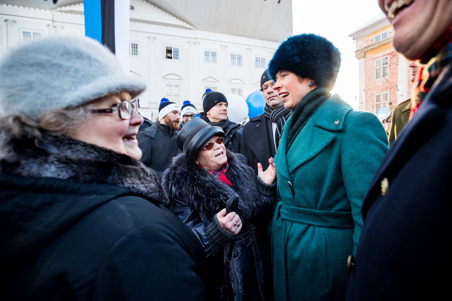President Kersti Kaljulaid Narvas.