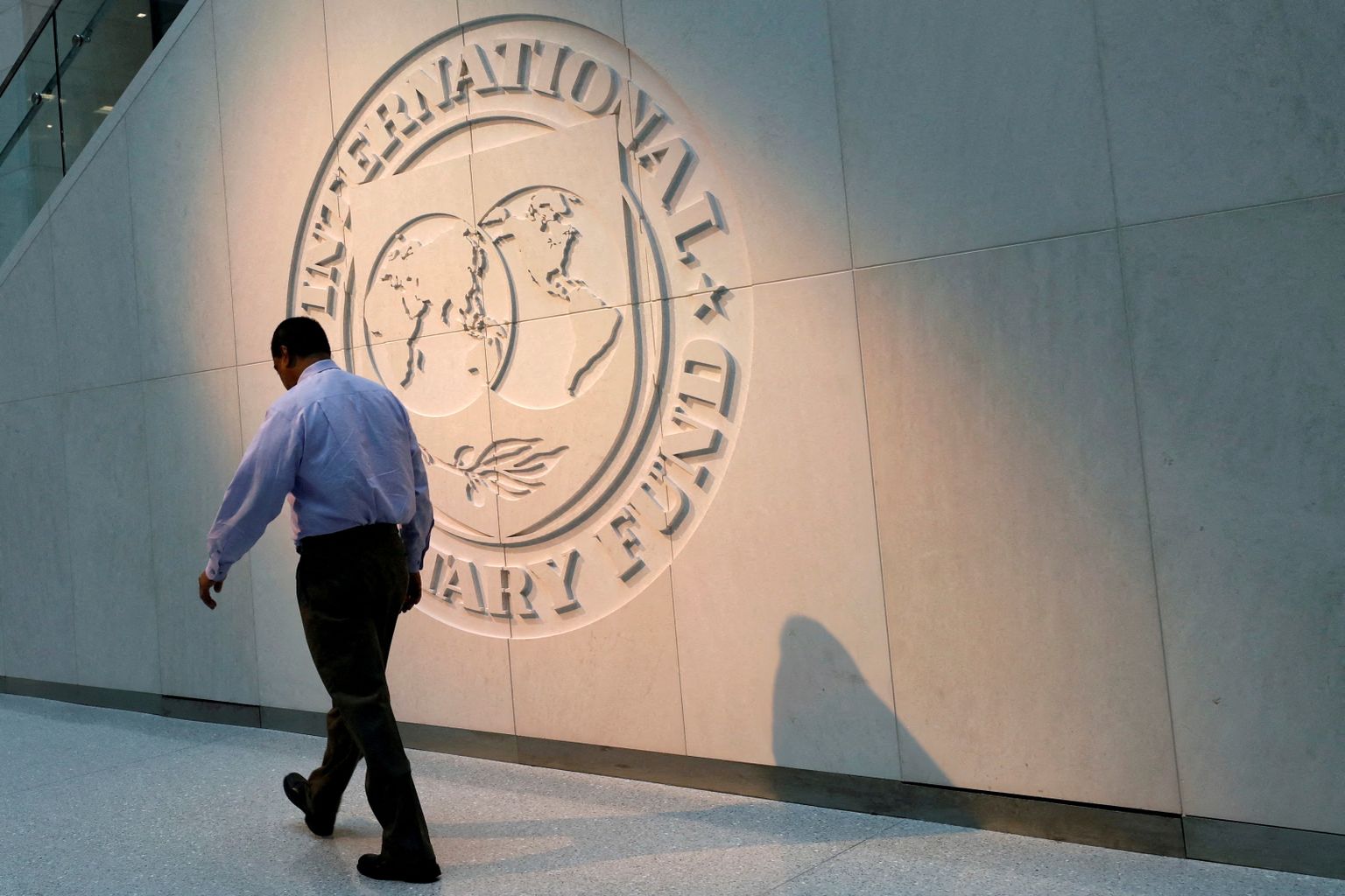 IMFi peakorteri logu Washingtonis.