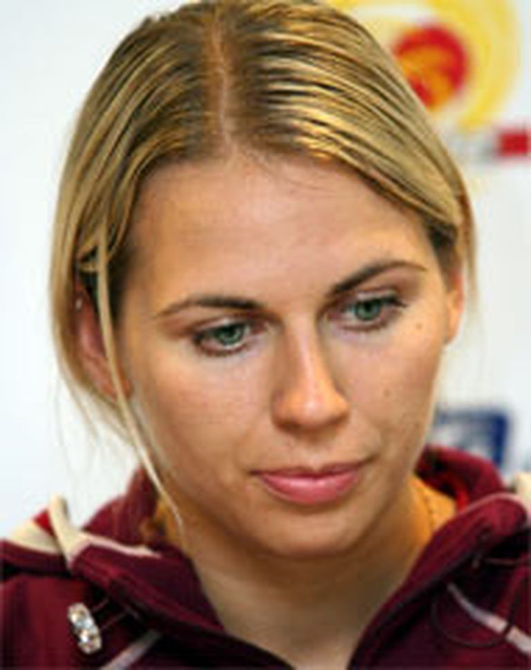 Anete Jēkabsone-Žogota (arhīva foto) apliecināja, ka ir stabilākā un rezultatīvākā komandas spēlētāja. 