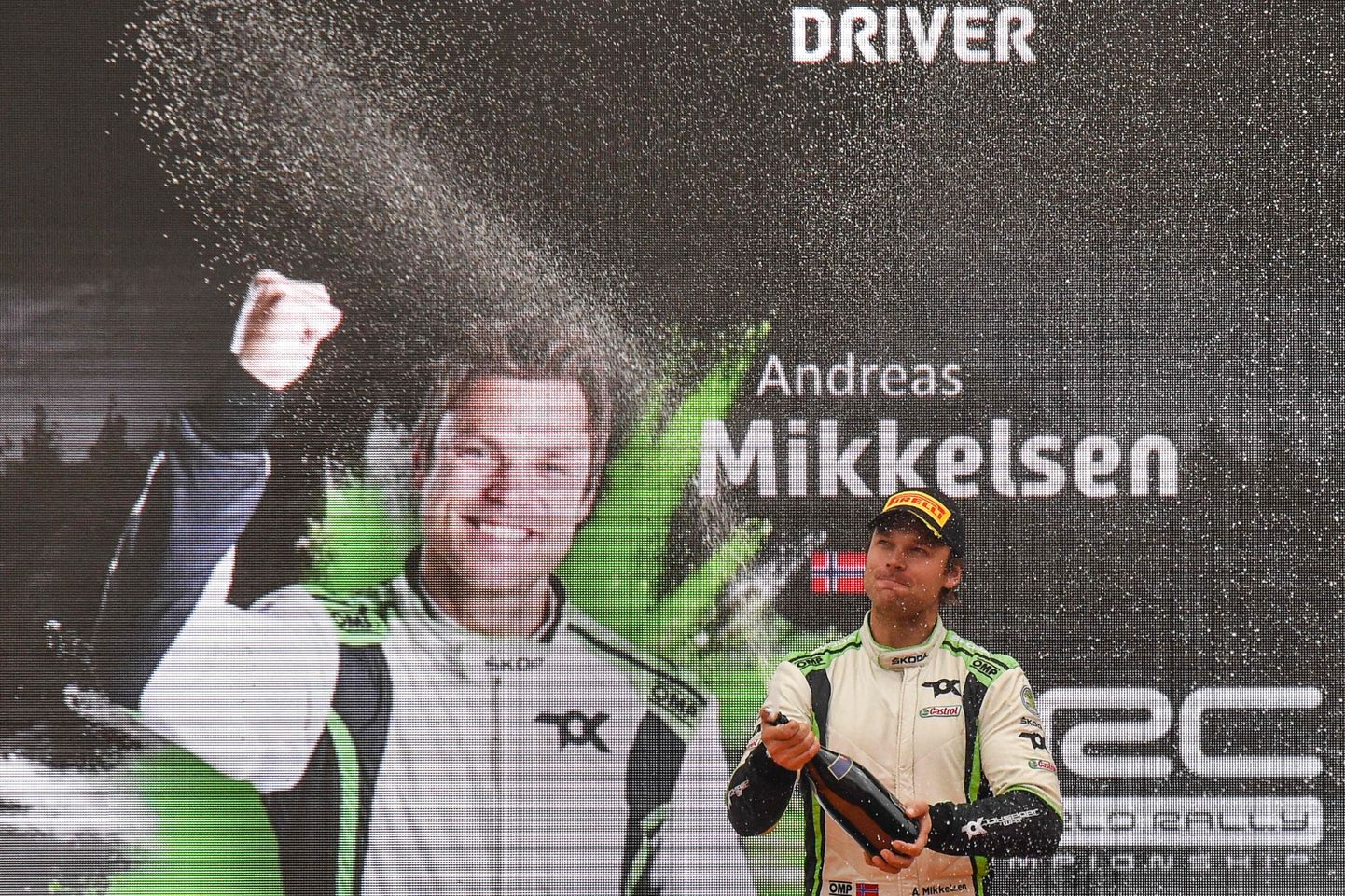 Andreas Mikkelsen 2021. aastal Monza rallil.