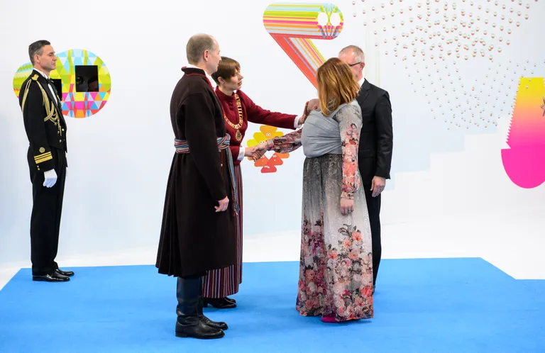 Riigikogu liige Hannes Hanso ja Riina Hanso.