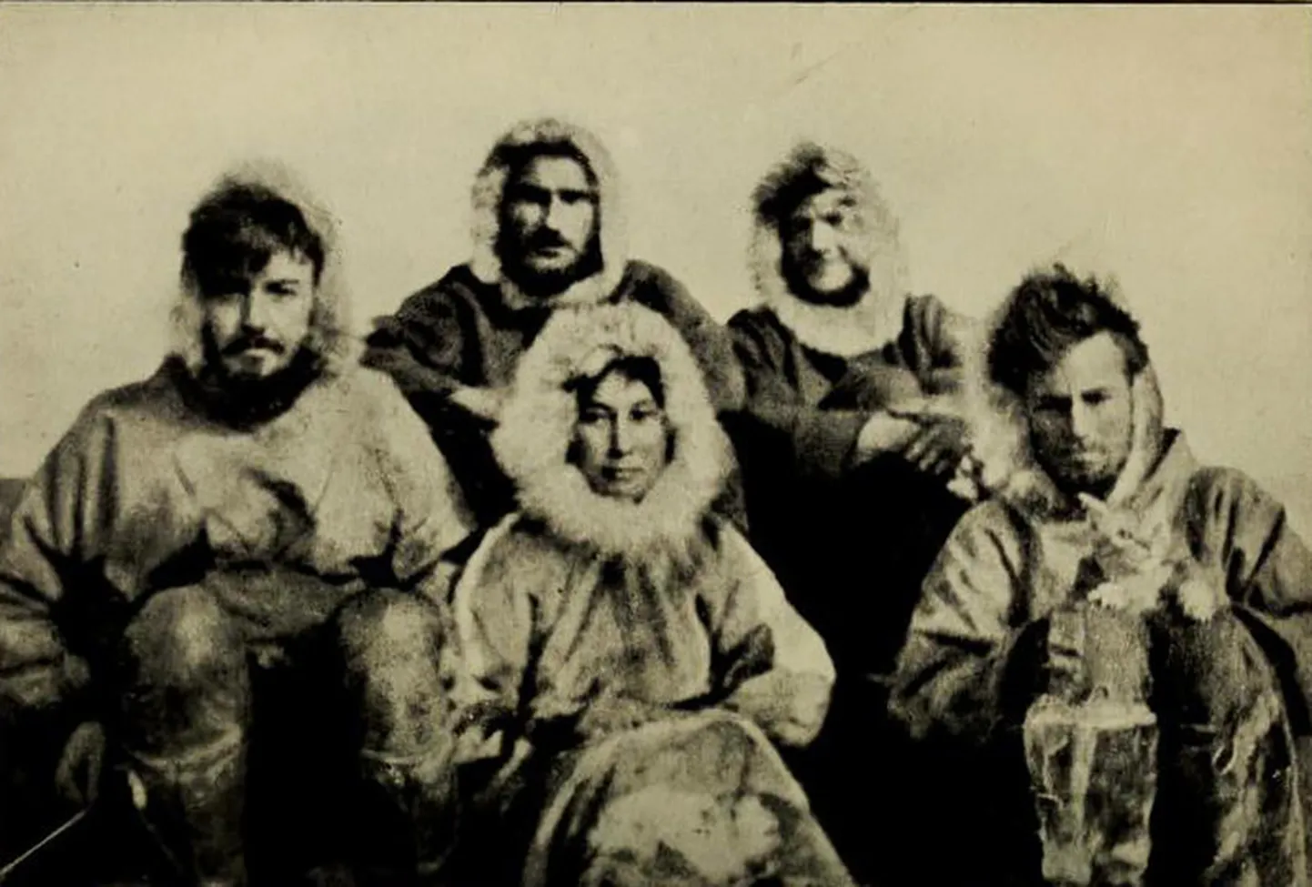 Команда экспедиции на остров Врангеля в 1921 году