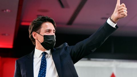 Trudeau võitis valimised, kuid eesmärk jäi saavutamata