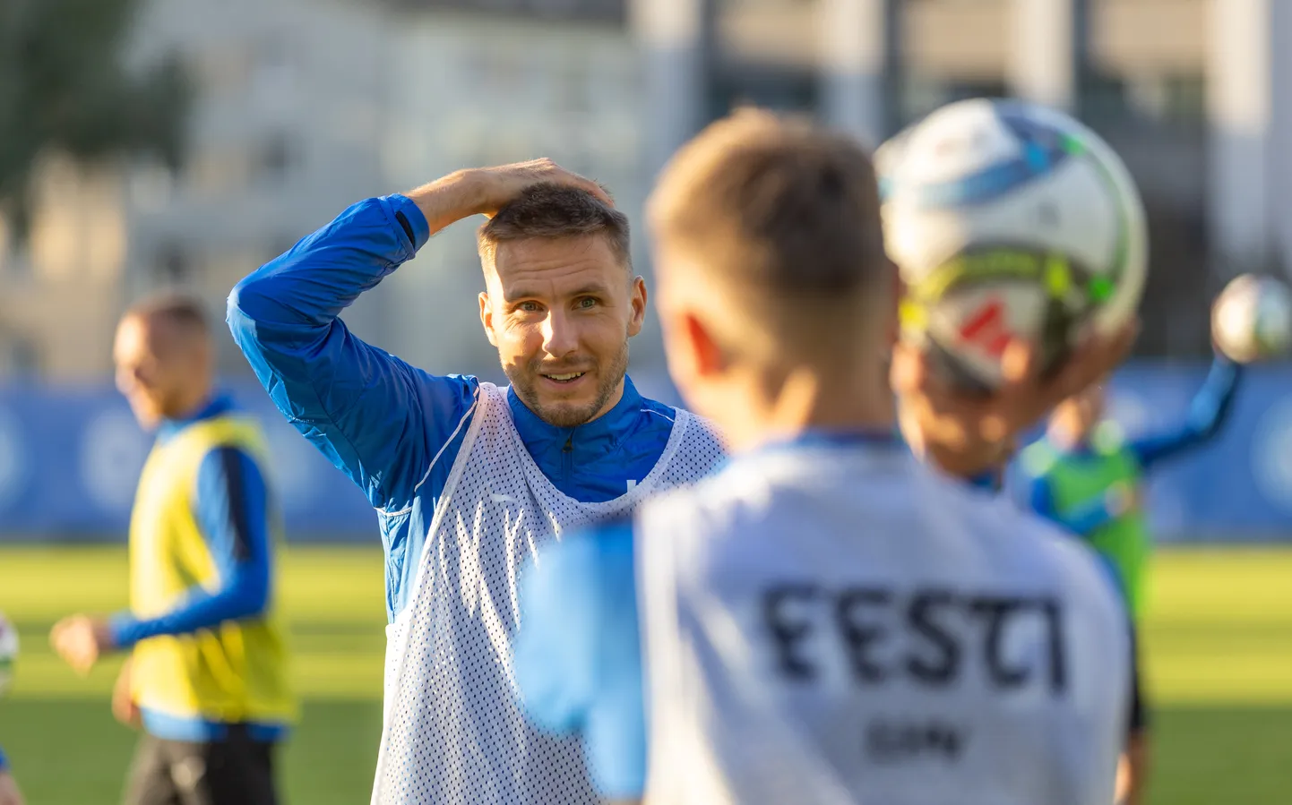 Eesti jalgpallikoondise kapten Karol Mets.