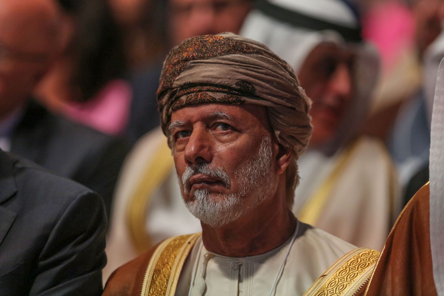 Omaani välisminister Yusuf bin Alawi bin Abdullah.