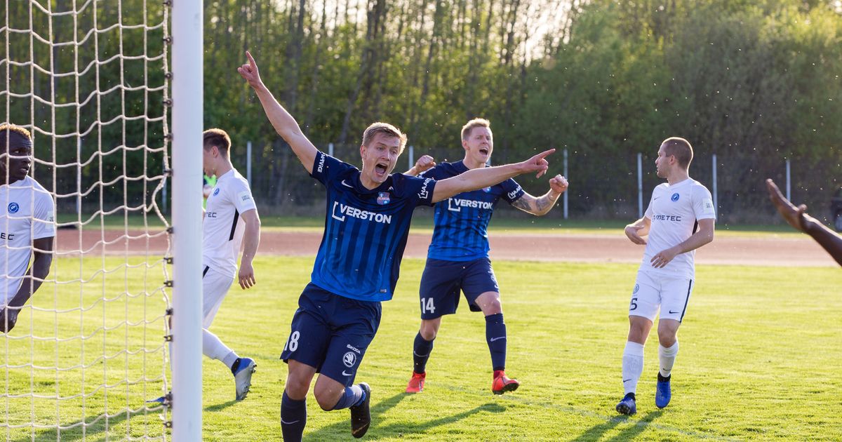 Paide linnameeskond alistas Tartu Tammeka