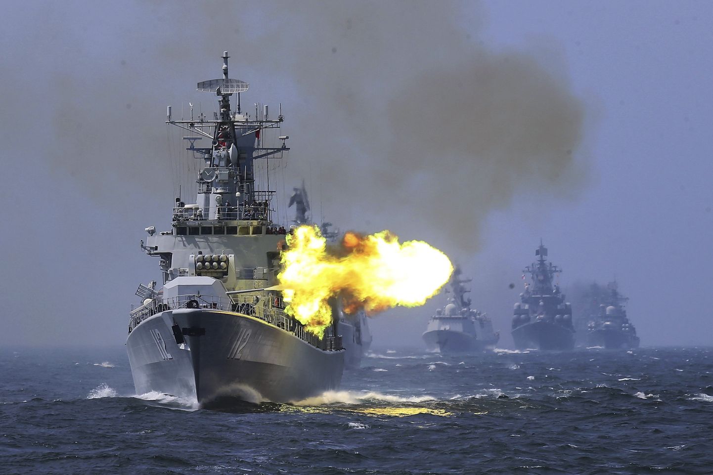 Hiina mereväe alus Harbin.
