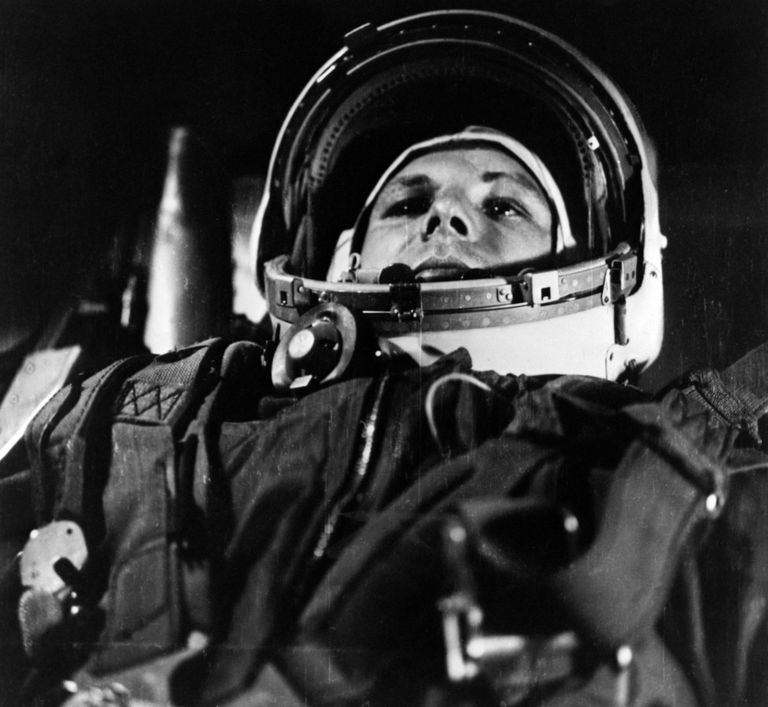 Juri Gagarin 1961. aastal enne orbiidile lendu