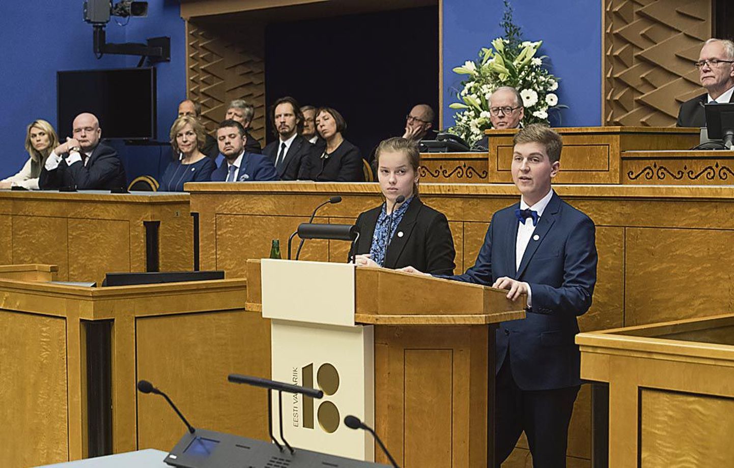 Selle nädala teisipäeval kandsid noored riigikogu saalis esimest korda ette Eestimaa noorte manifesti.
