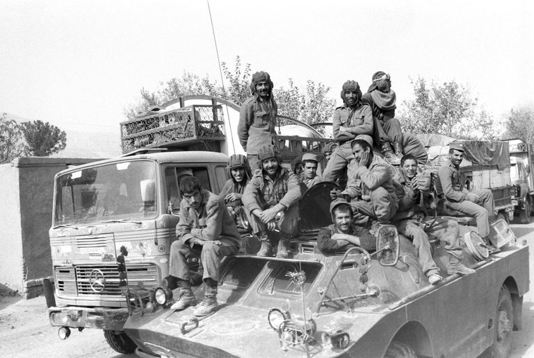 Nõukogude sõdurid Afganistanis.