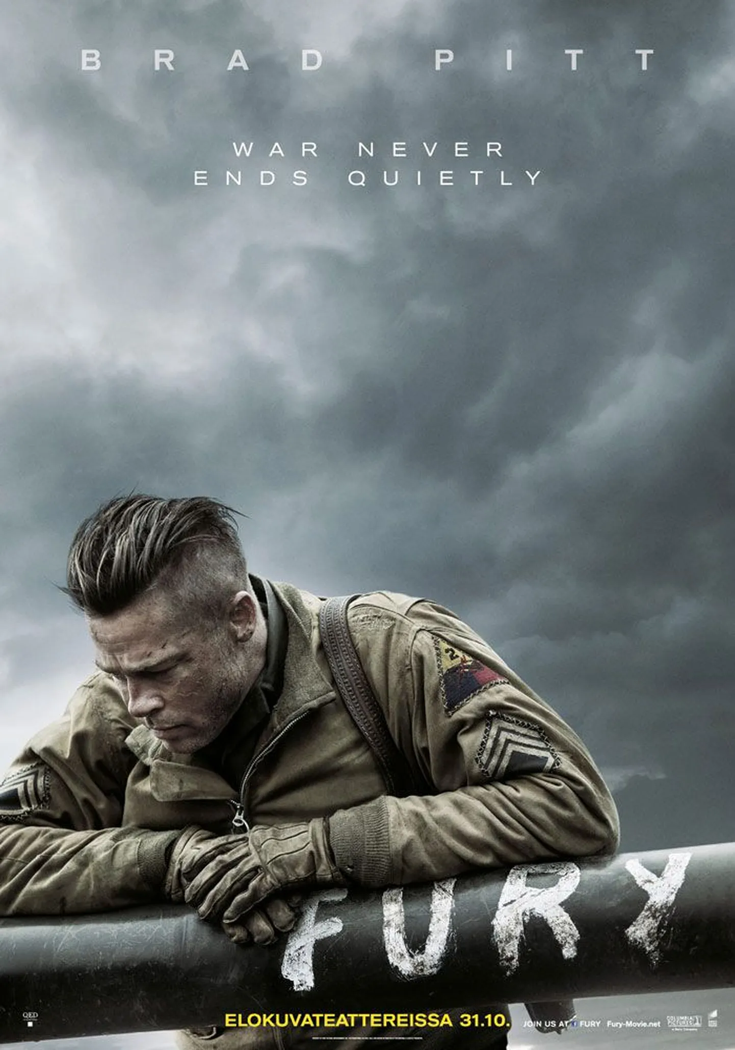 Don «Wardaddy» Collieri (Brad Pitt) tankimeeskond peab ründama natsi-Saksamaa südant.