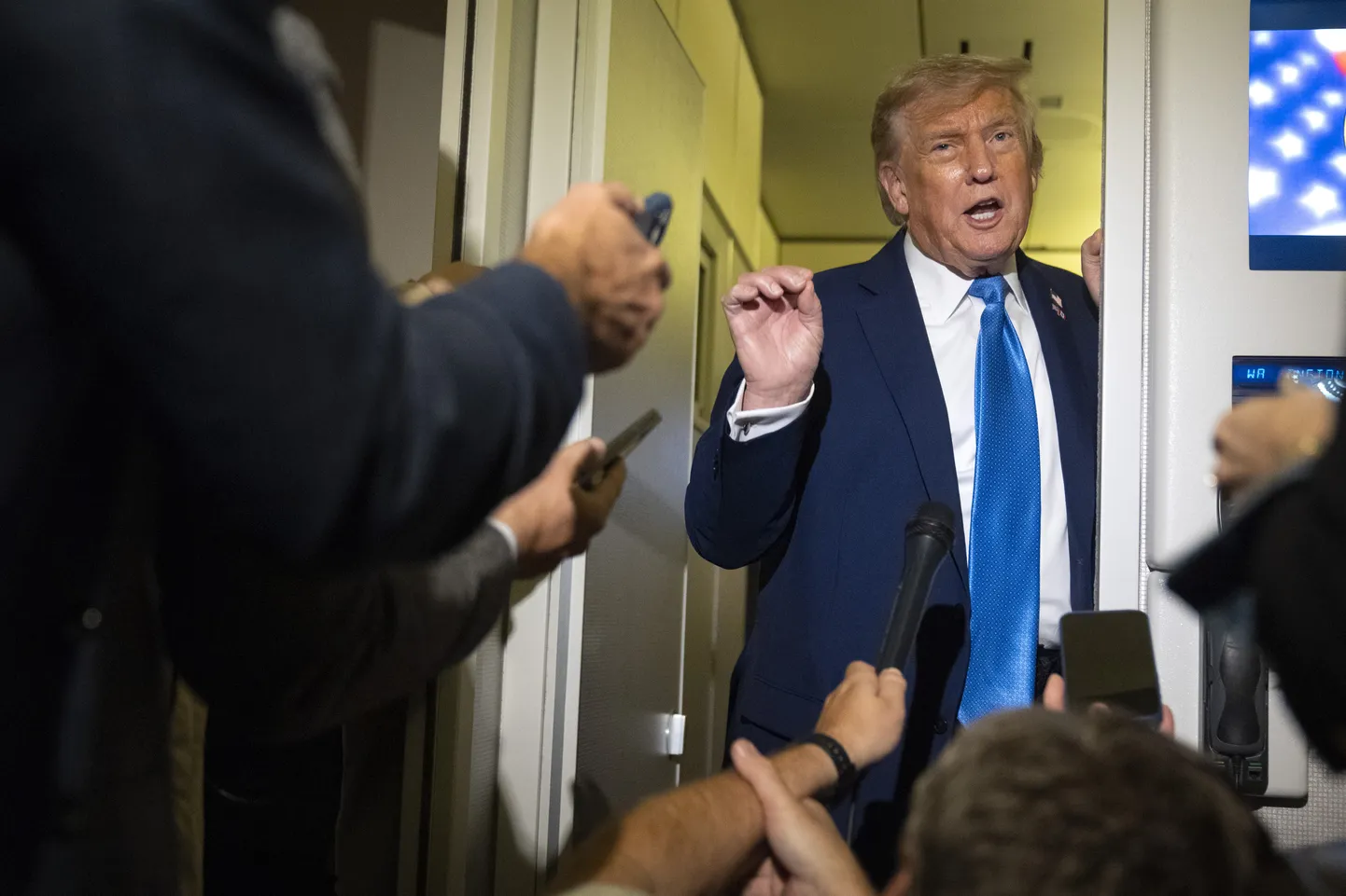 USA president Donald Trump.