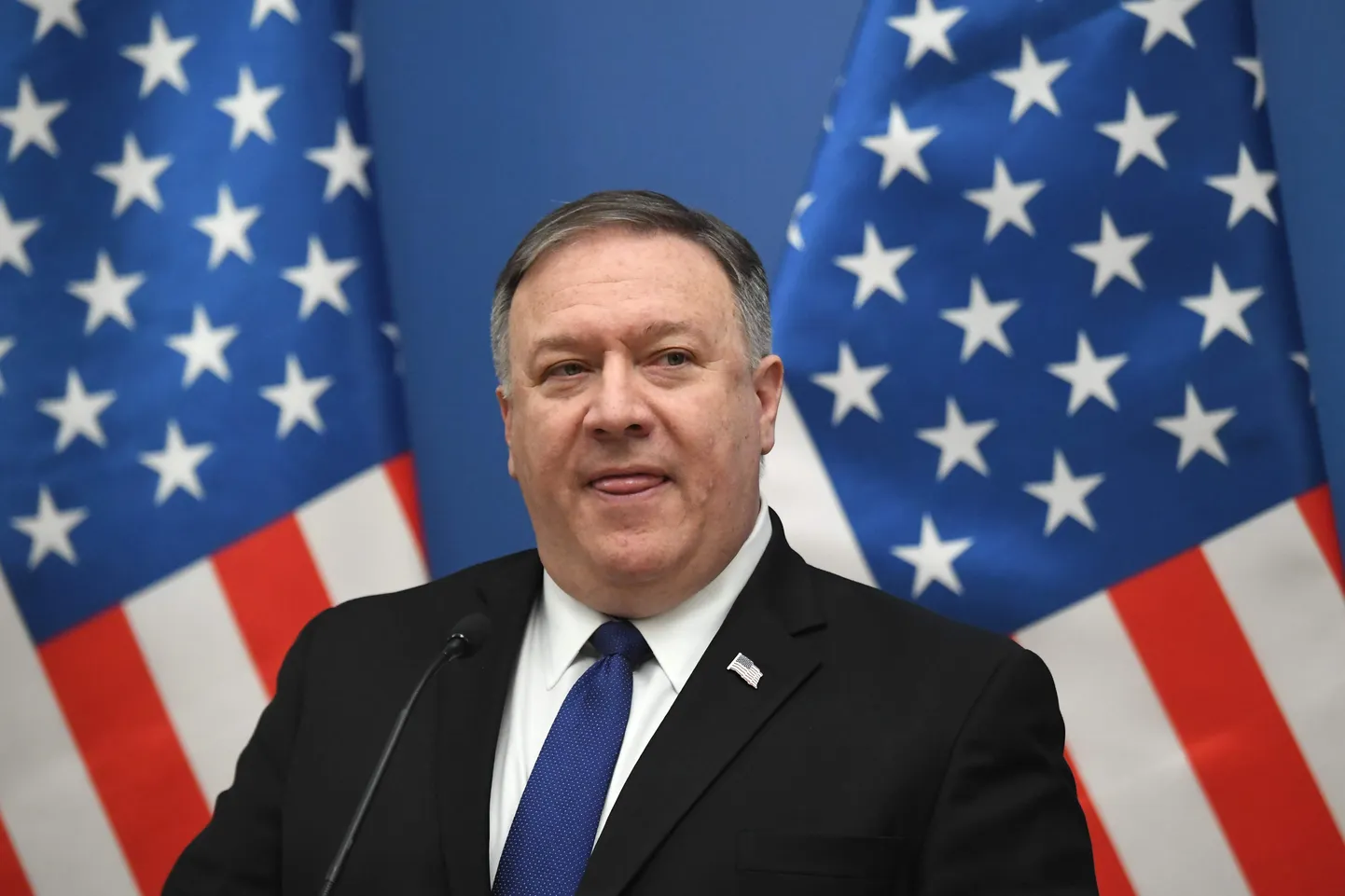 ASV valsts sekretārs Maiks Pompeo.