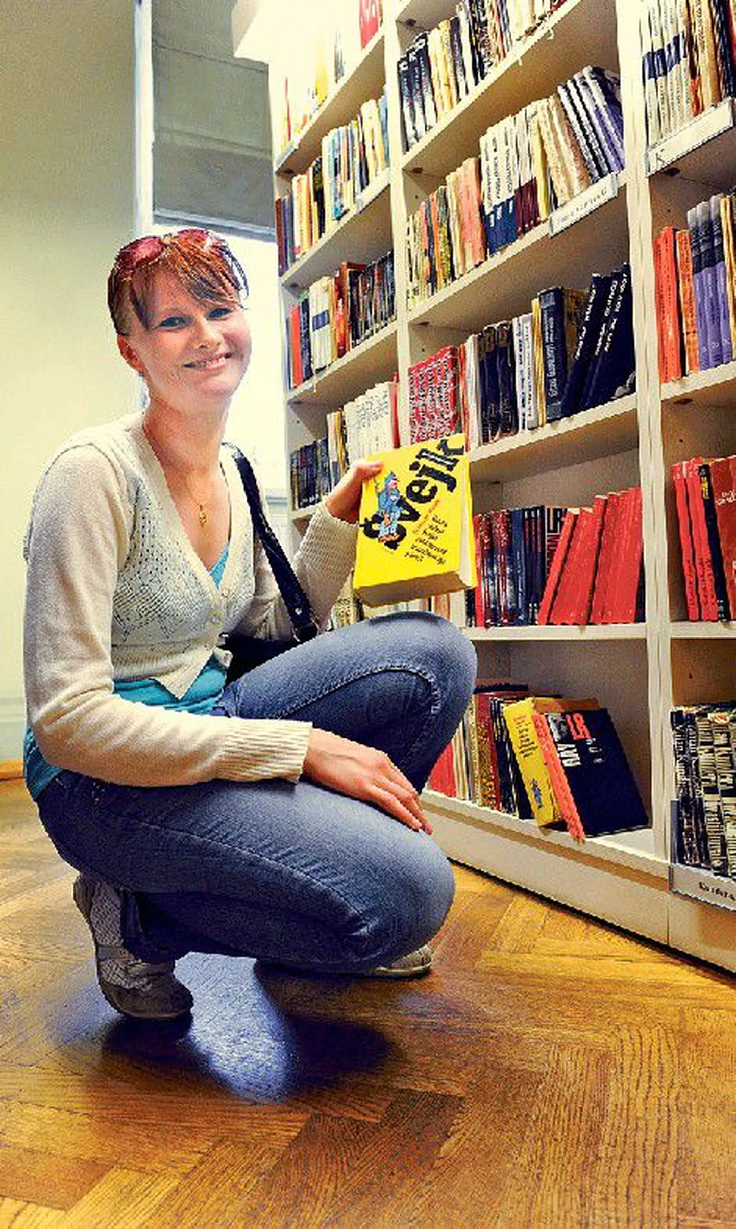 Praegu töötu endine müügikonsultant Kadri Ottas kinnitas, et töötul on rohkem aega lugeda, ja laenas Tallinna keskraamatukogust vahva sõduri Švejki juhtumistest pajatava raamatu.