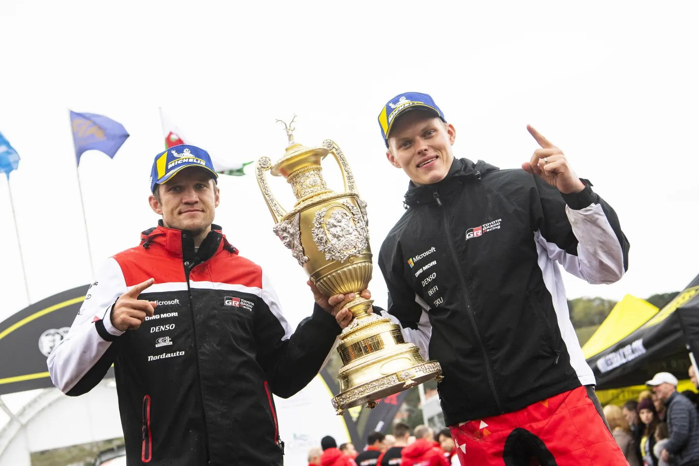 Ott Tänak ja Martin Järveoja.