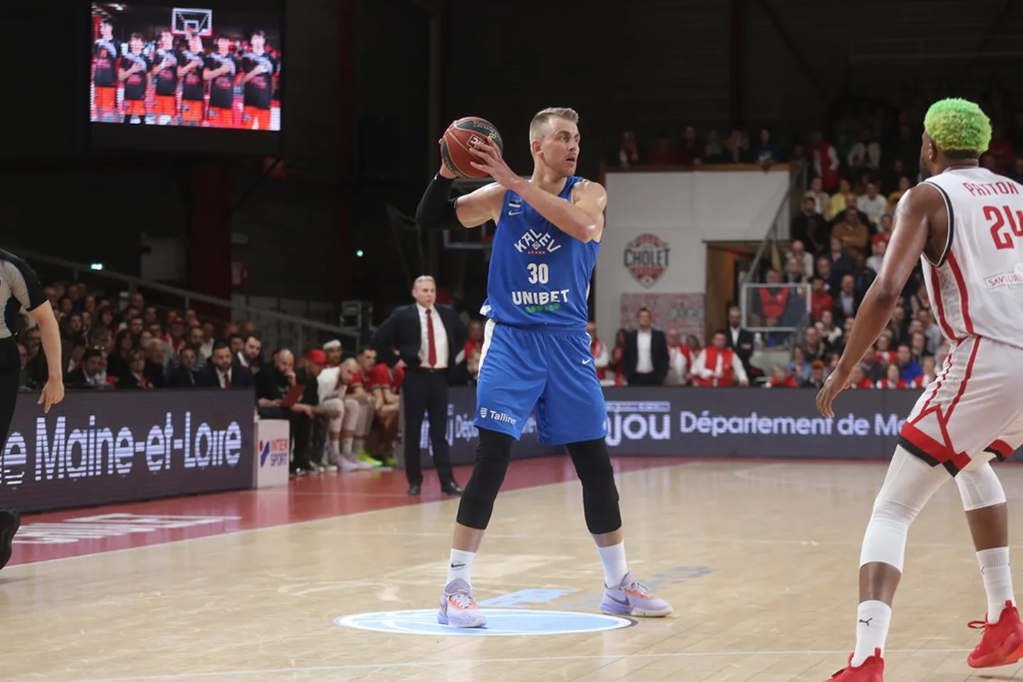Latvijas basketbolists Mārtiņš Meiers