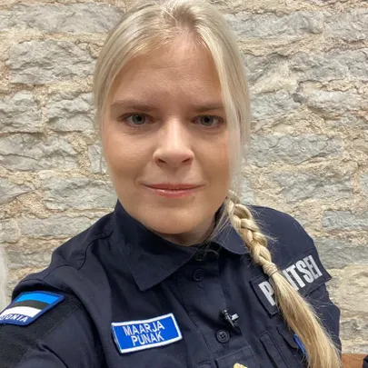 Politsei- ja piirivalveameti kommunikatsioonijuht ja veebipolitseinik Maarja Punak.