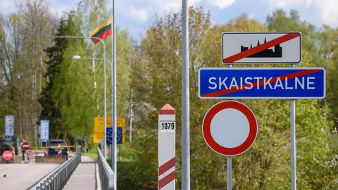 MIGRANTIDEGA KIMPUS ⟩ Leedu uus siseminister ei välista piirikontrolli taastamist Lätiga