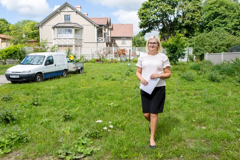 MAJA TULEB: Abivallavanem Marili Niitsi sõnul saab üürimaja õigeks ajaks valmis ning projekti näidatakse ka naabritele.
