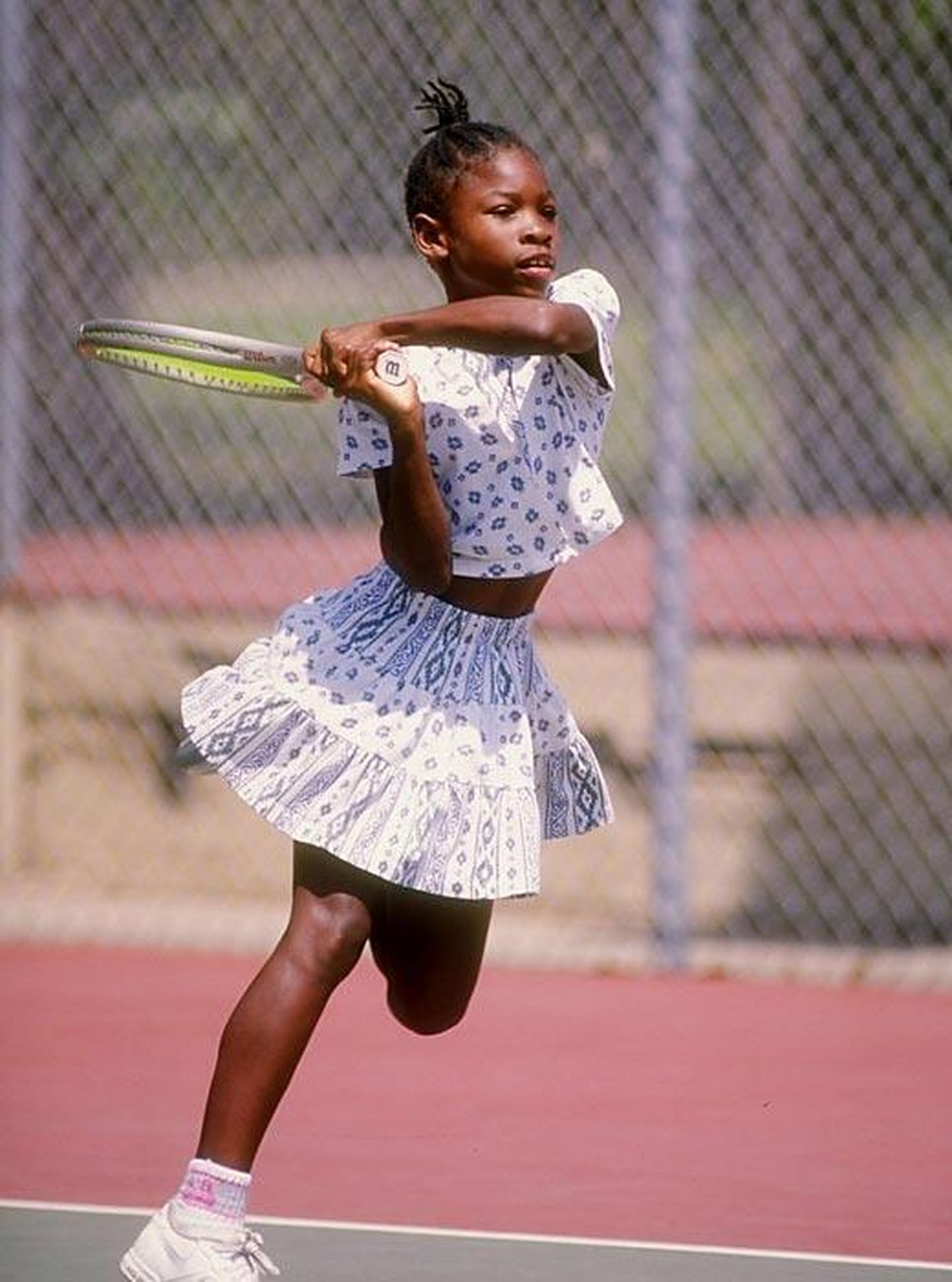 Serena Williams 1992. aastal.