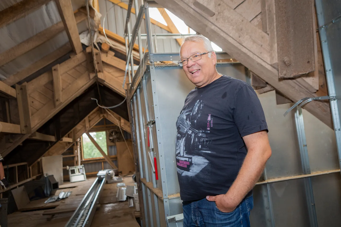 HEA VILJA-AASTA: Kaido Kirst tõi oma põldudelt eelmisel aastal kuivatisse kaks korda rohkem vilja kui põuasel 2018. aastal.