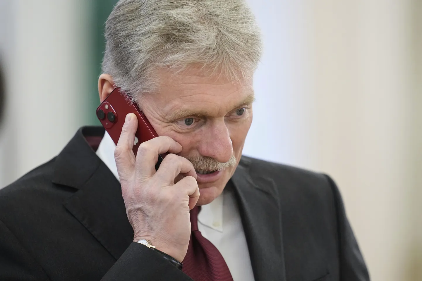 Krievijas diktatora Vladimira Putina preses sekretārs Dmitrijs Peskovs