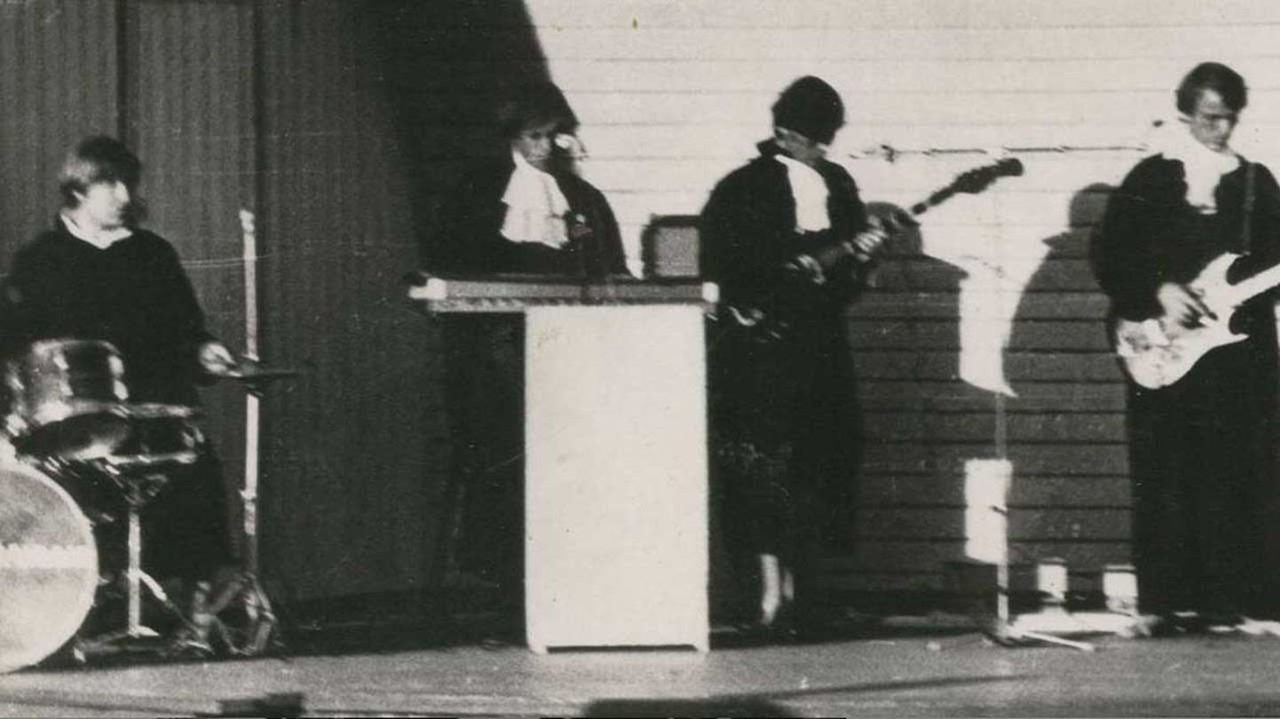 Grupa "Katedrāle" Asaros, Jūrmalā, pērnā gadsimta 60. gados.