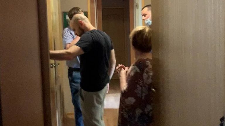 Михаилу Рубину статус пока не объявляли, обыск прошел в квартире его родителей