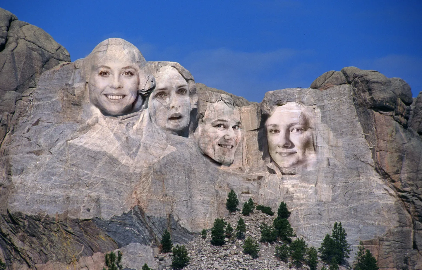 Neli naist, kes väärivad kohta Eesti spordi tänavusel Mount Rushmore’il: vasakult Anett Kontaveit, Katrina Lehis, Epp Mäe ja Eneli Jefimova.