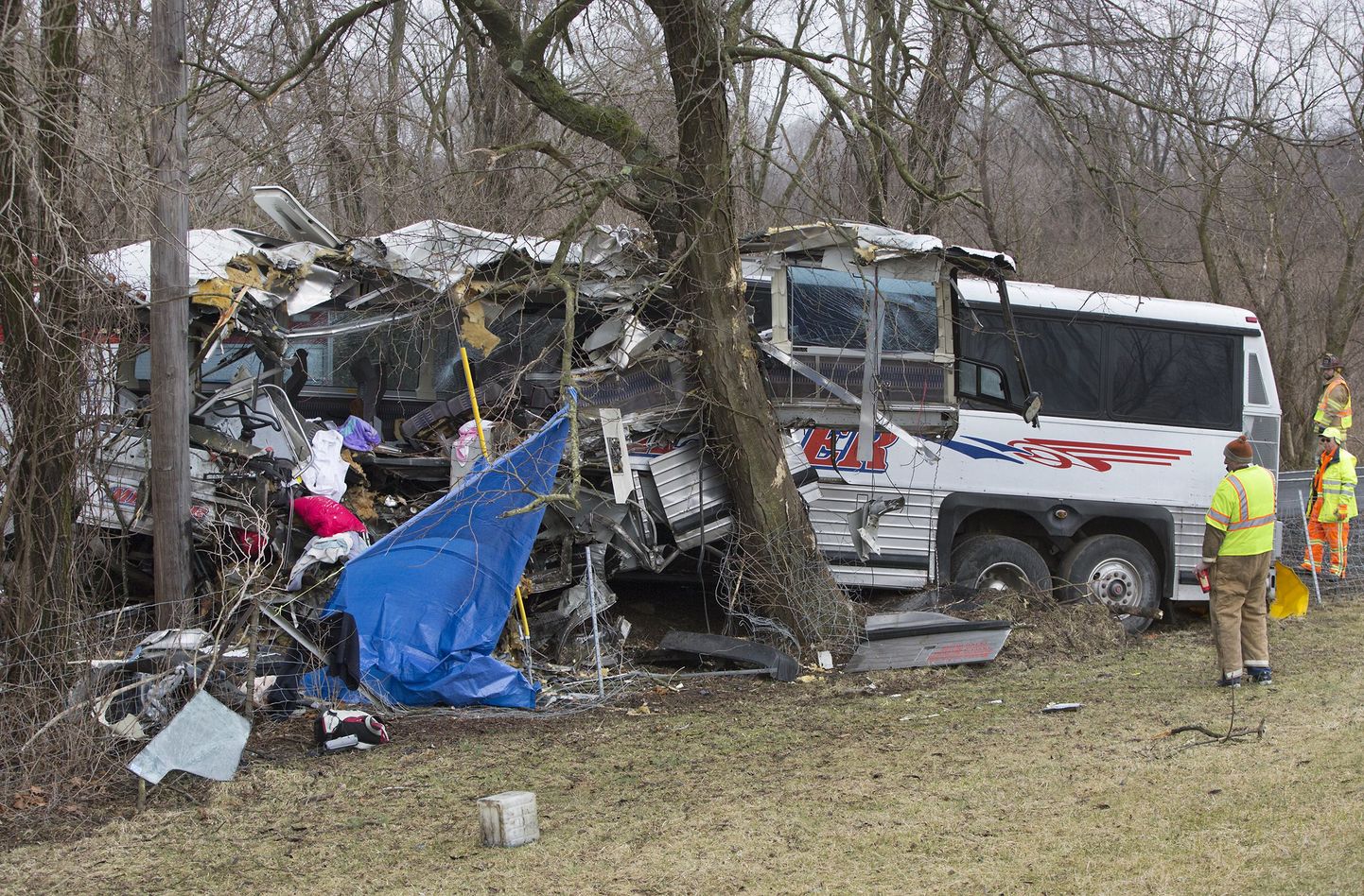 Pennsylvanias avariisse sattunud buss vedas 23 inimest