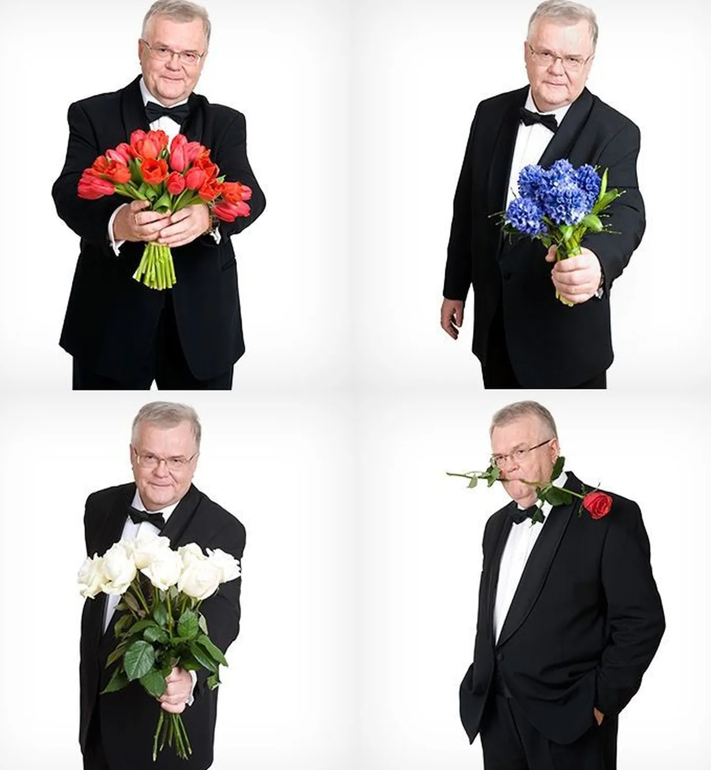 Edgar Savisaare naistepäeva õnnitluskaart.