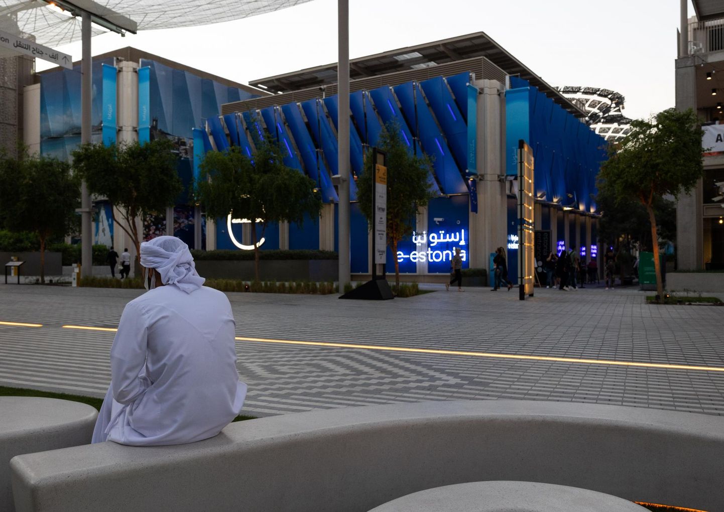 Dubais peetava maailmanäituse EXPO Eesti paviljon.