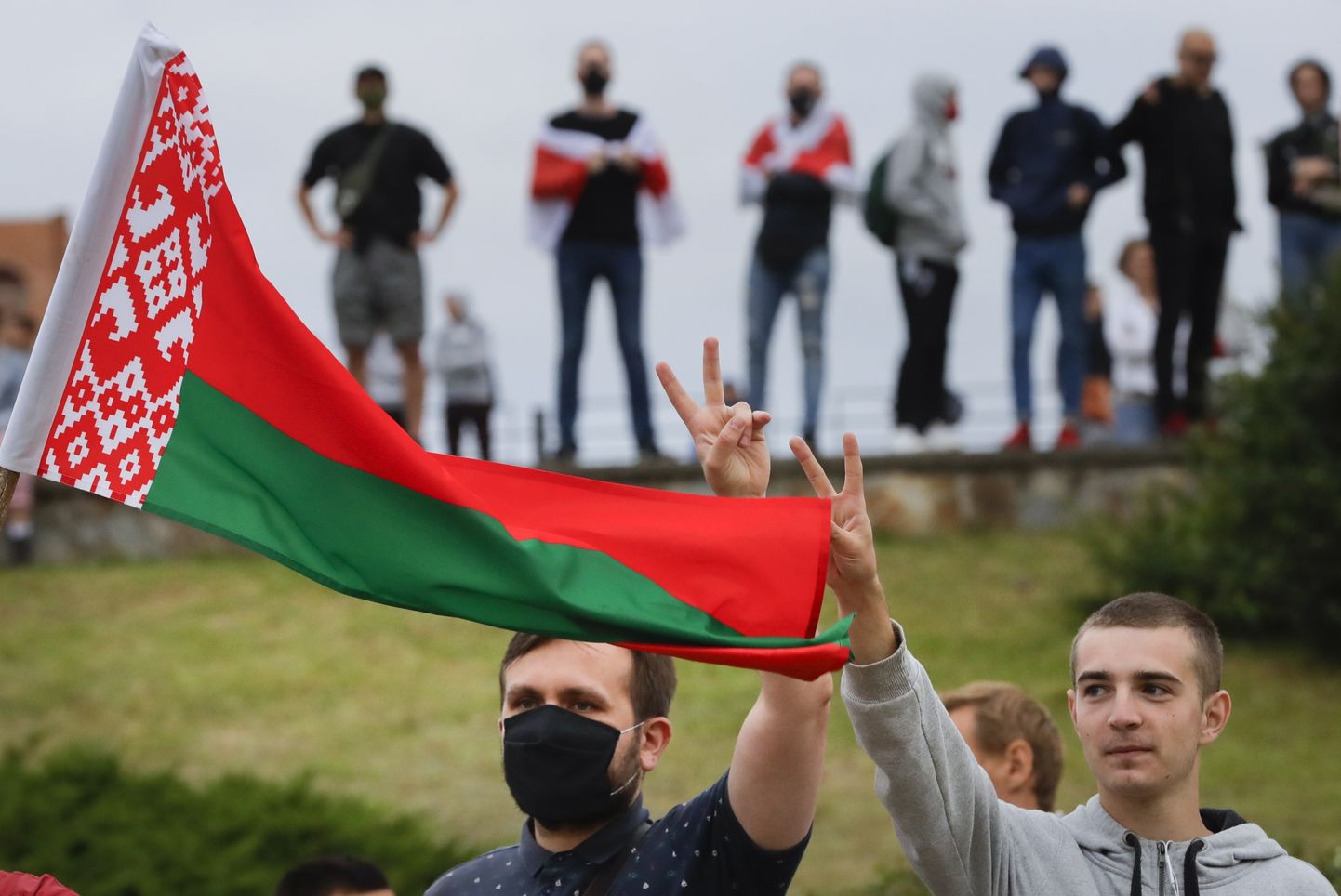 Протесты в Белоруссии.