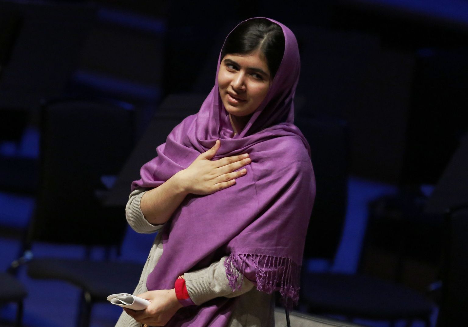 Nobeli rahupreemia laureaat Malala Yousafzai.