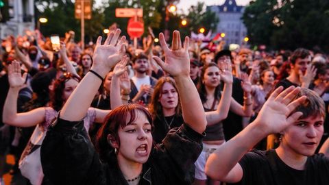 Saksamaa noored ühinevad Euroopa protestilainega