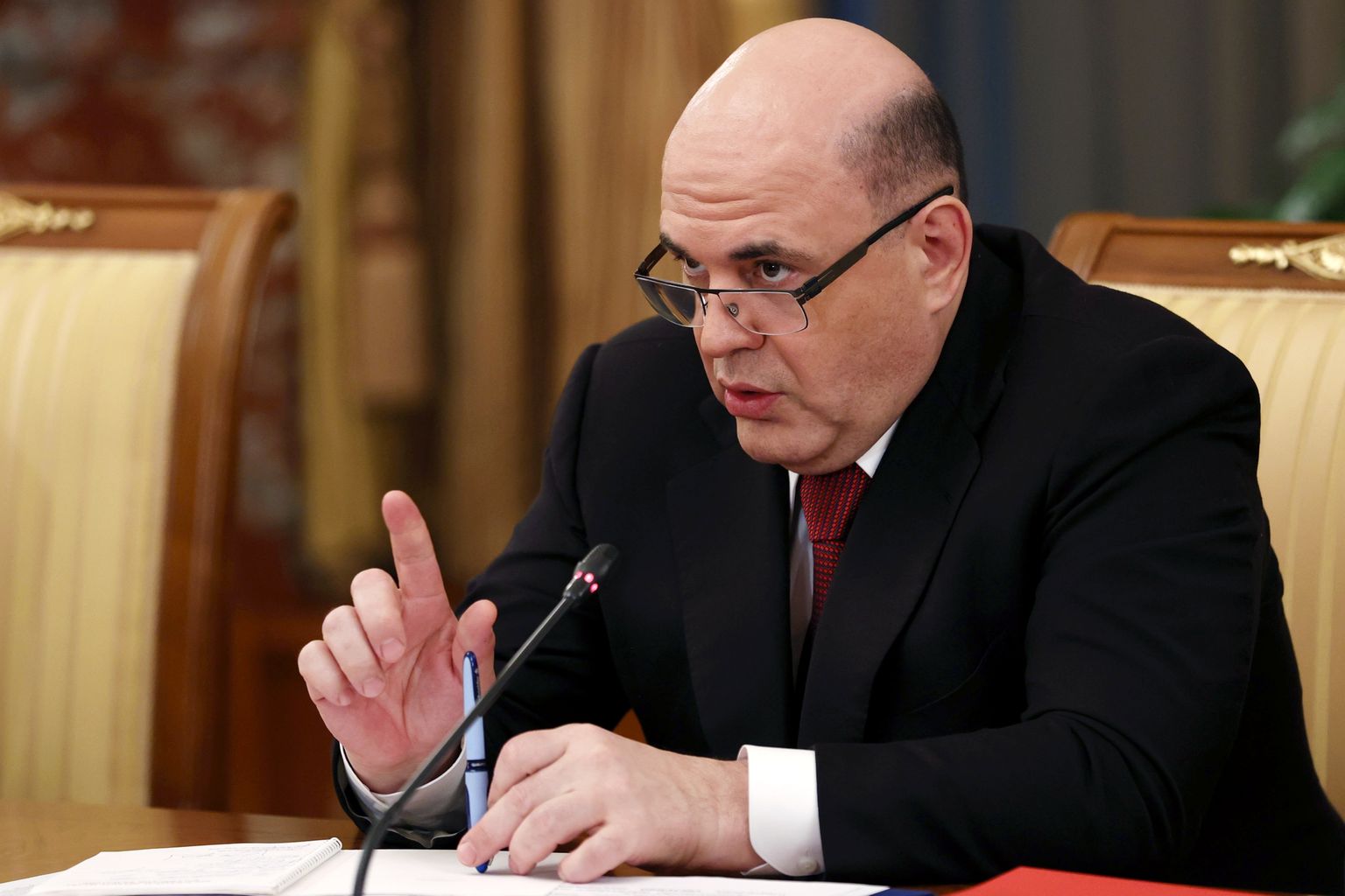 Venemaa peaminister Mihhail Mišustin.