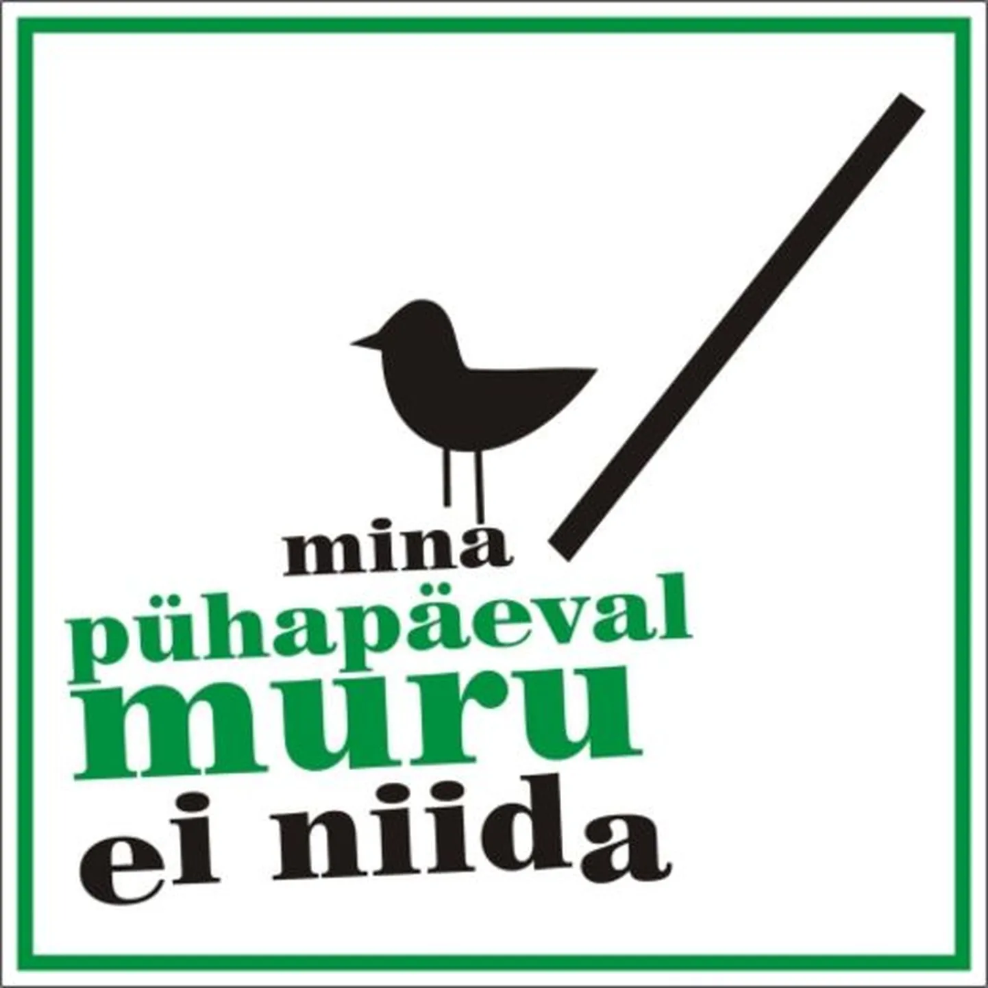 Uue rahvaliikumise tunnuskleebis.