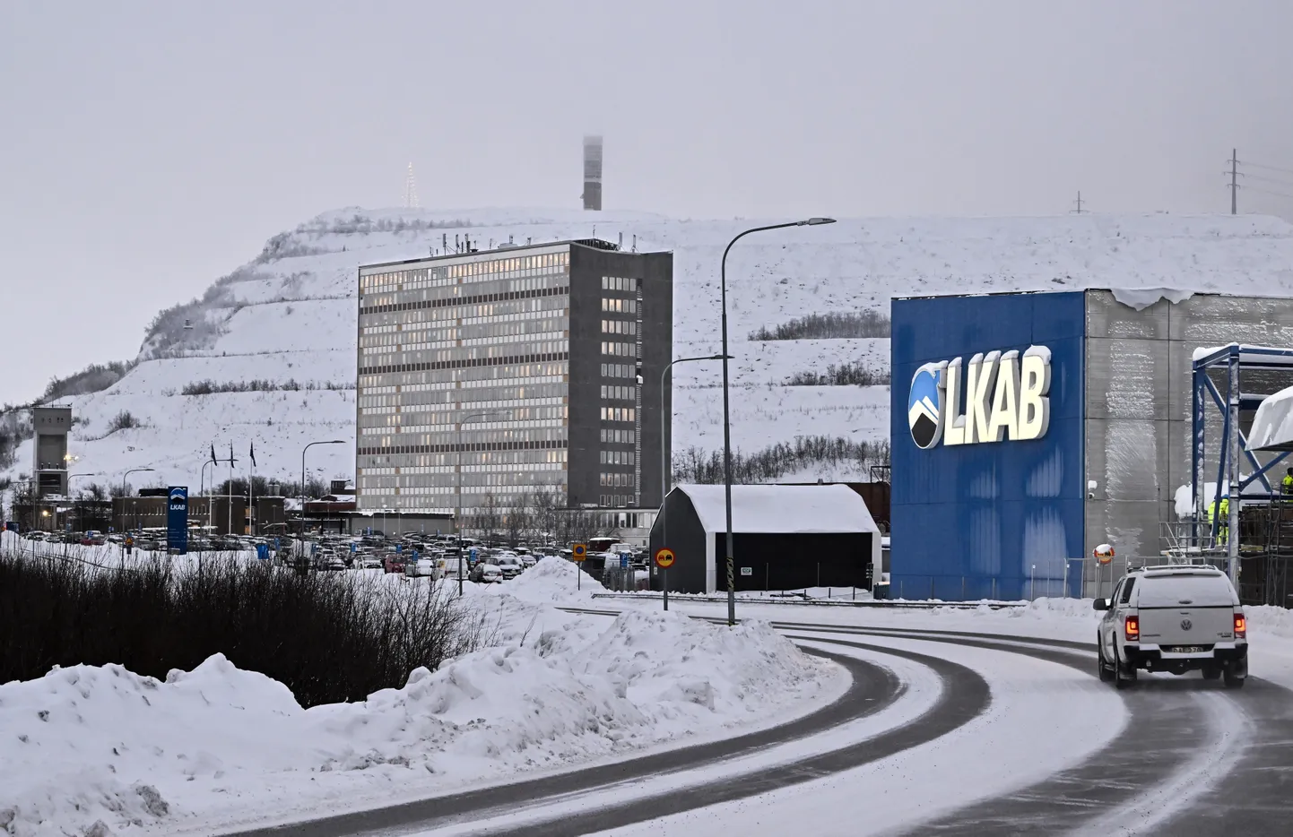 LKAV rauakaevandus Kirunas.