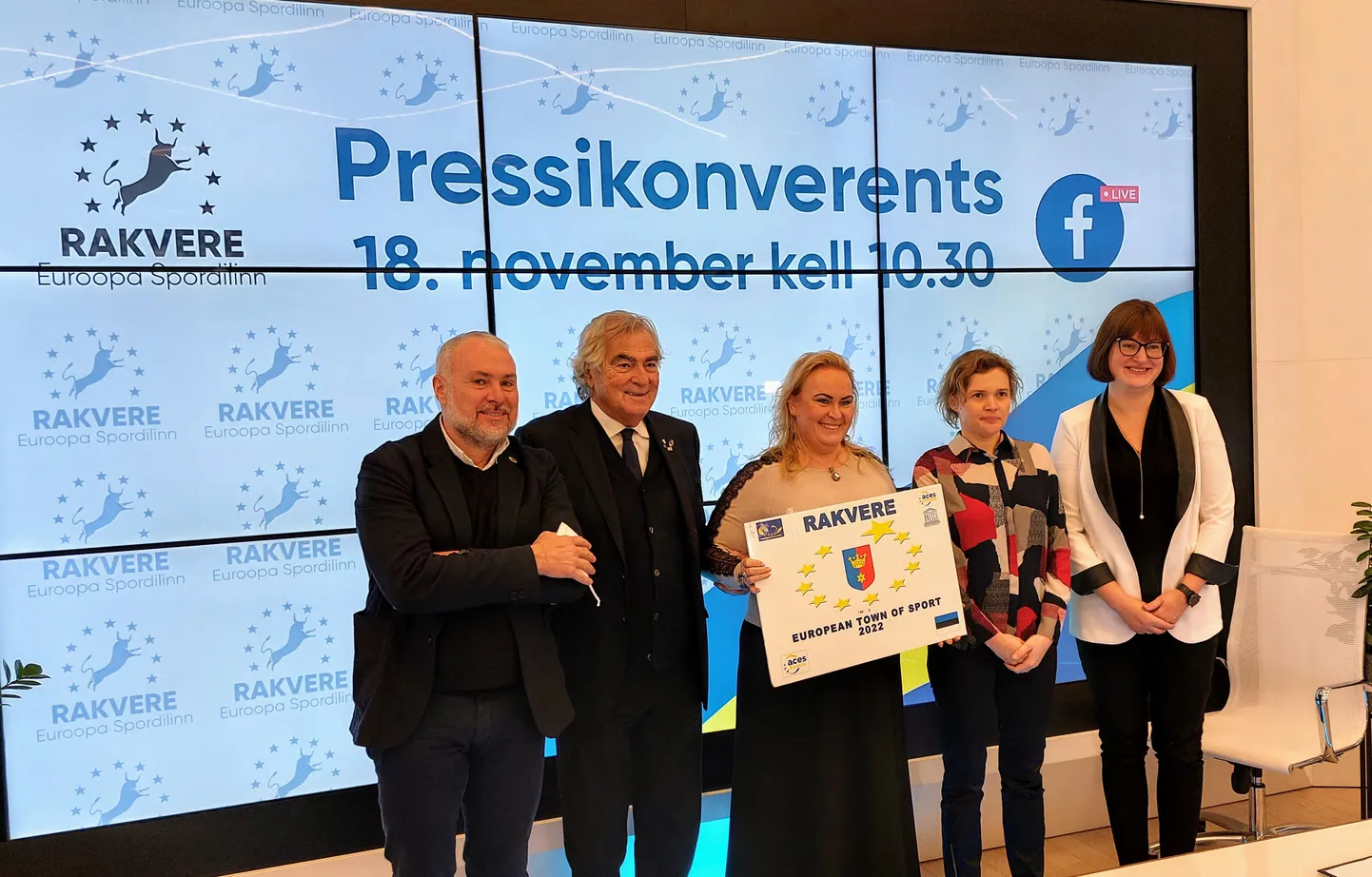 Rakvere on tuleval aastal Euroopa spordilinn.