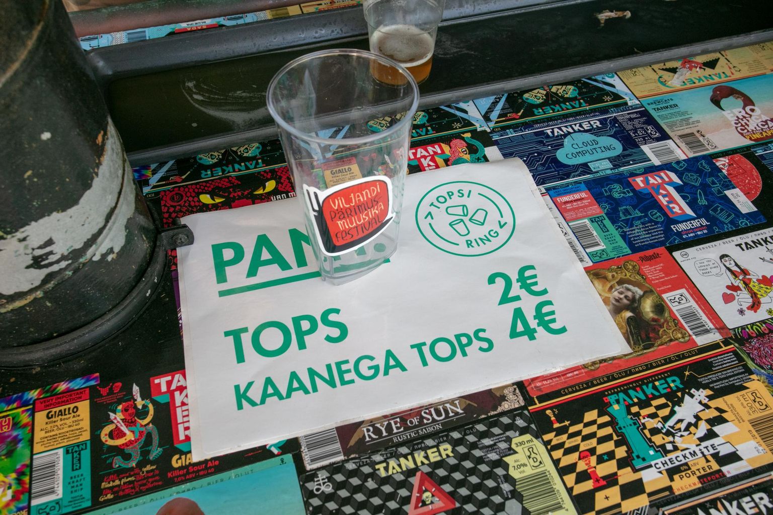 Topside ringlusega on Viljandi pärimusmuusika festivalil tegeldud juba mitu aastat.