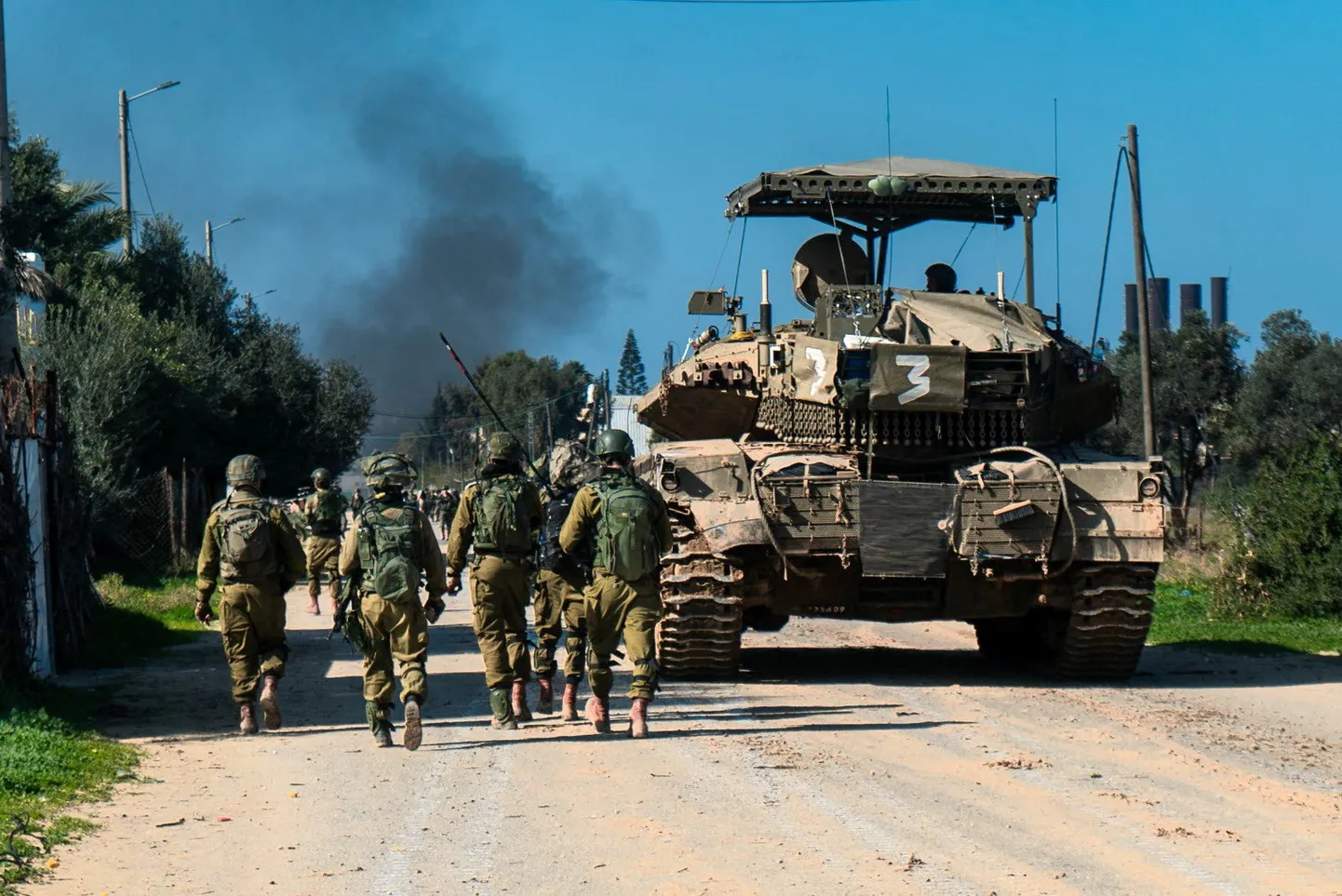 Iisraeli sõdurid Gazas 28. jaanuaril 2024. aastal.