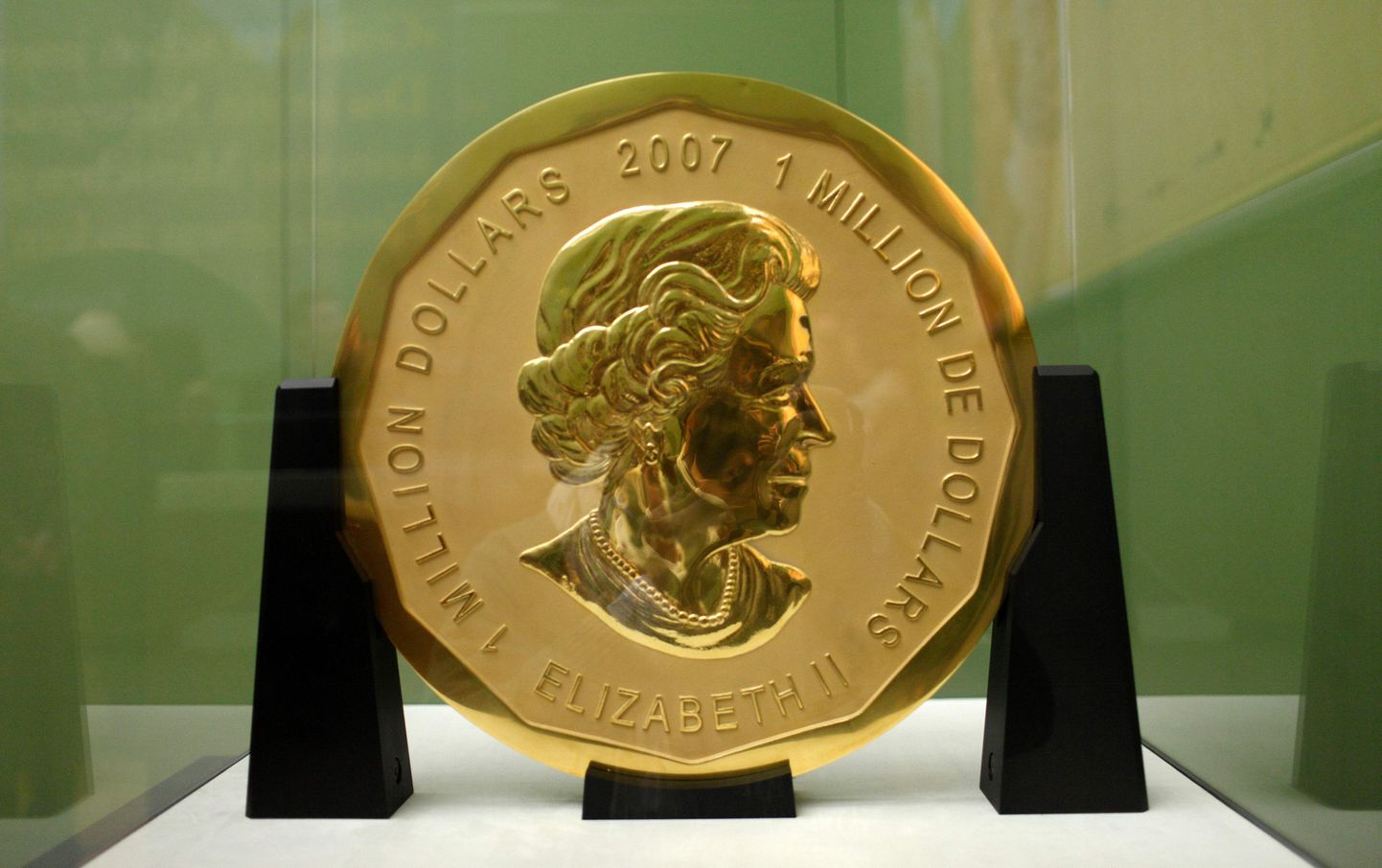 Varastatud 100-kilone kuldmünt