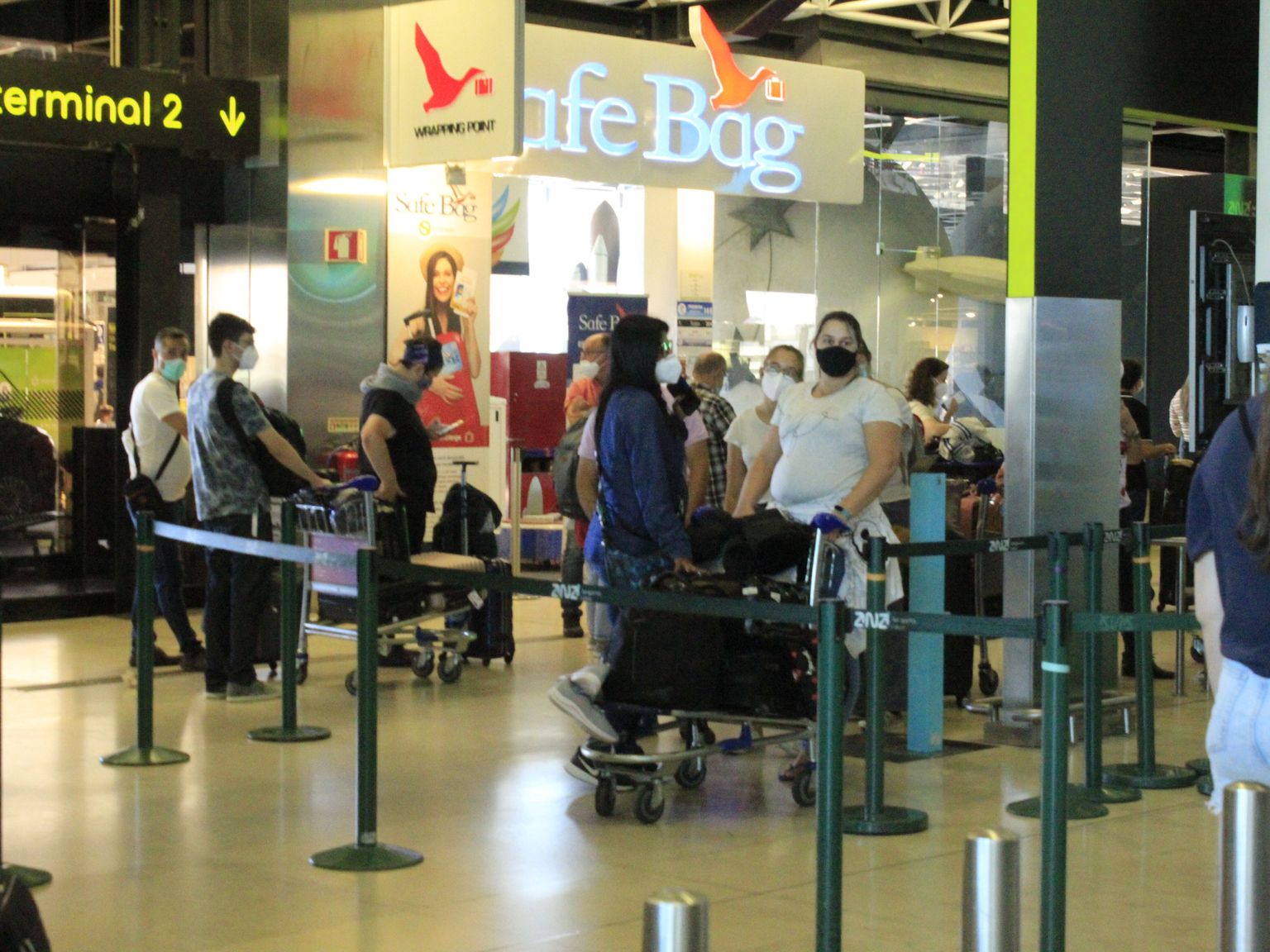 Lissaboni lennujaam. Pilt tehtud 17. juulil.