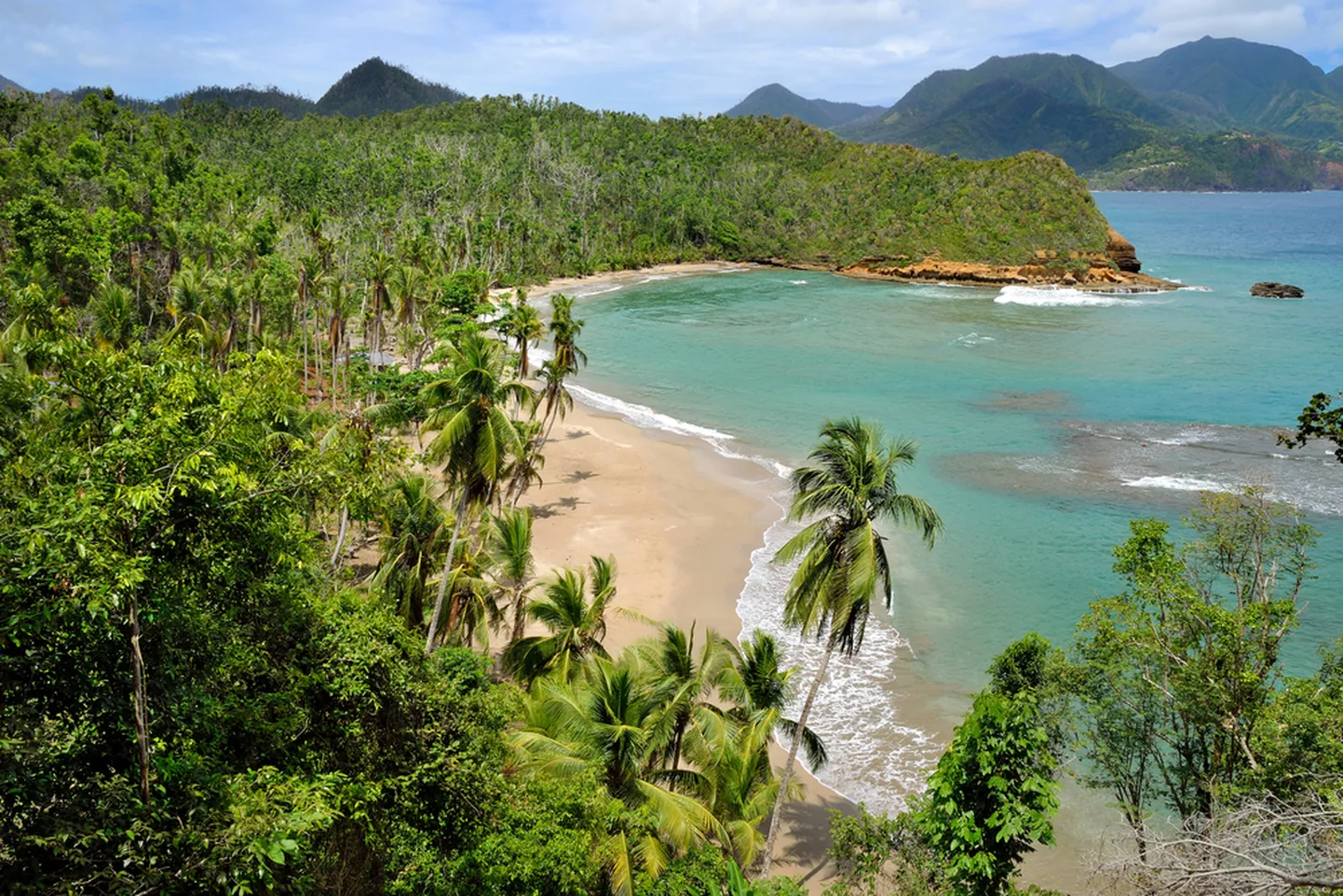 Dominica riik Kariibi meres.