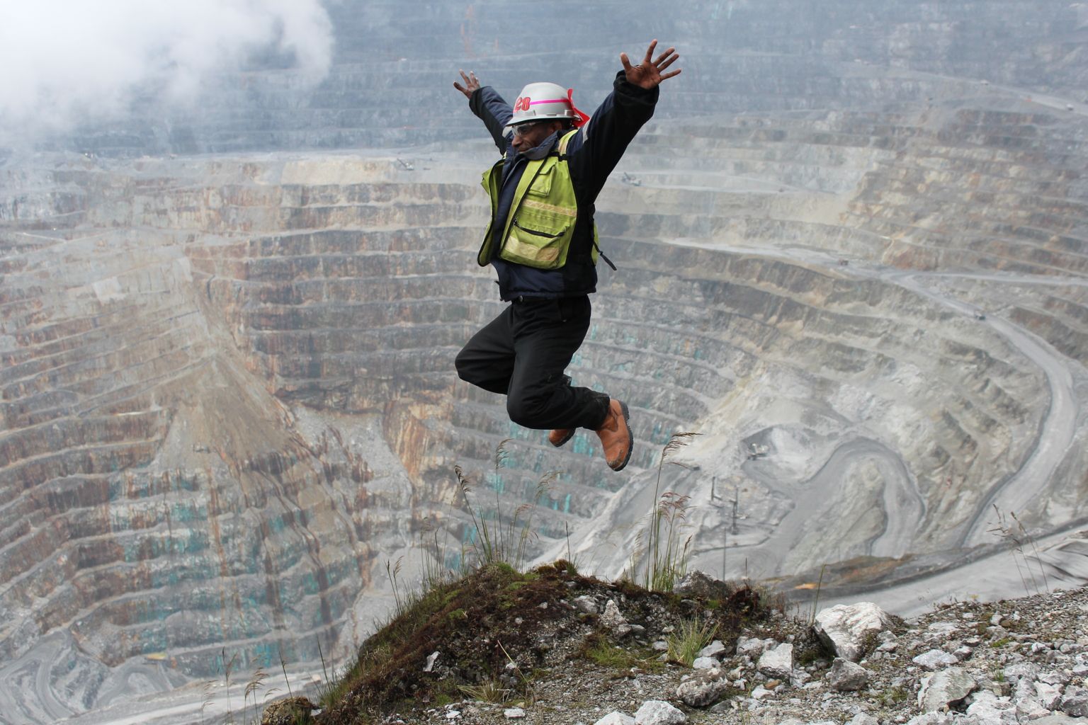 Grasbergi kaevandus Indoneesias on üks maailma suurimaid.