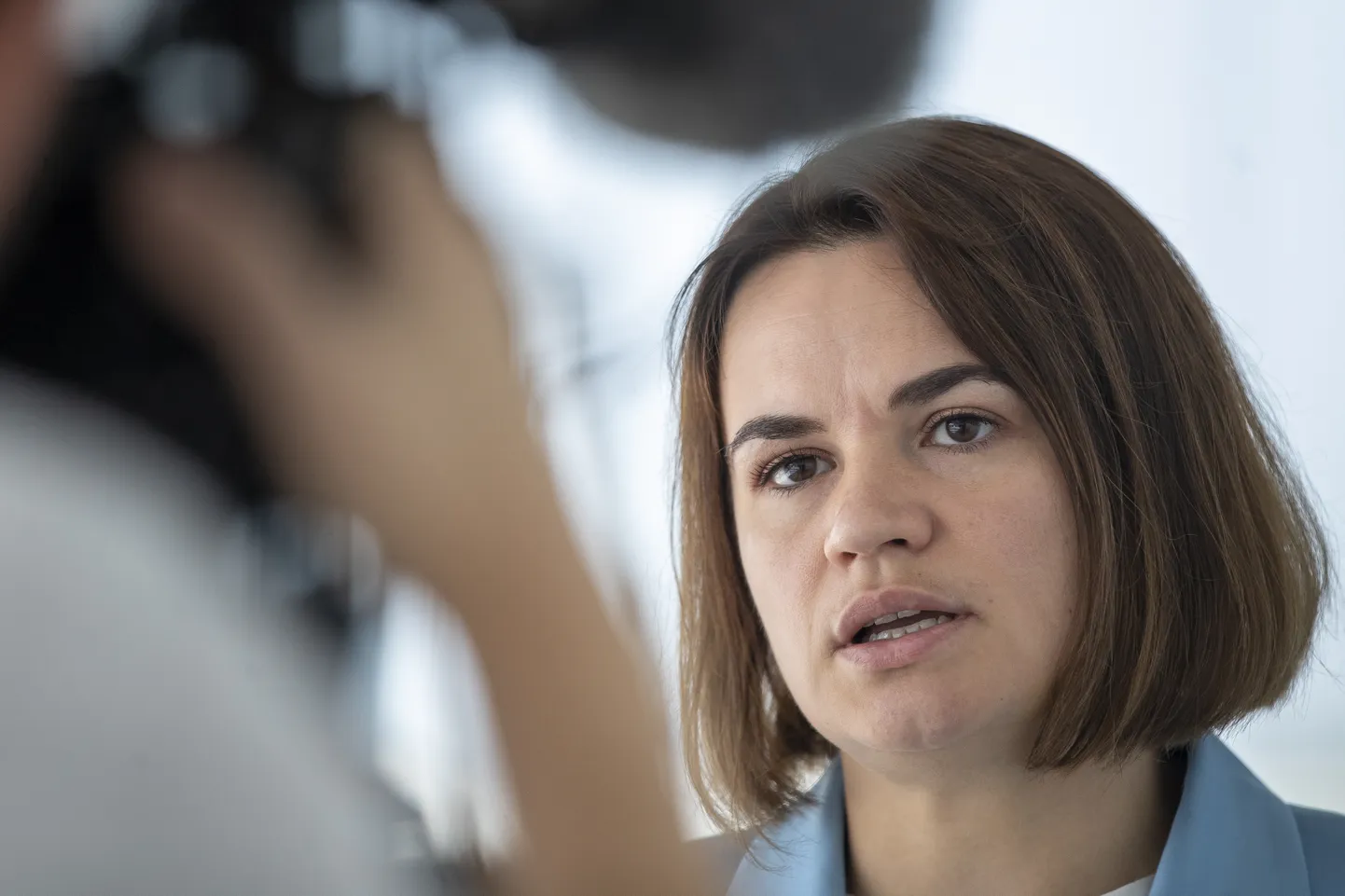 Baltkrievijas demokrātiskās opozīcijas līdere Svetlana Tihanovska